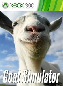 Pochette Goat Simulator version Xbox 360