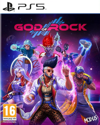 Pochette God of Rock version PlayStation 5