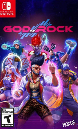 Pochette God of Rock version Switch
