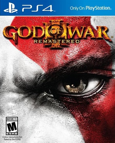 Pochette God of War III Remastered version PlayStation 4