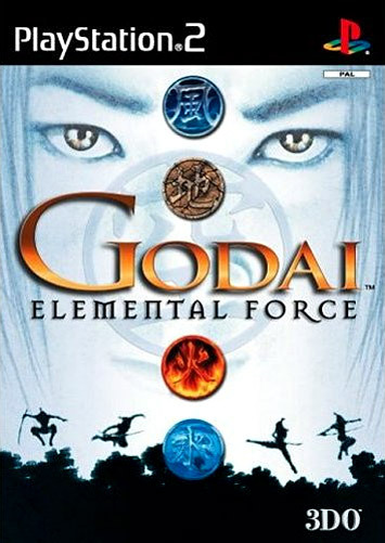 Pochette GoDai Elemental Force version PlayStation 2