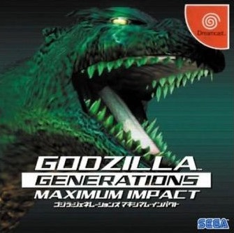 Pochette Godzilla Generations : Maximum Impact version Dreamcast