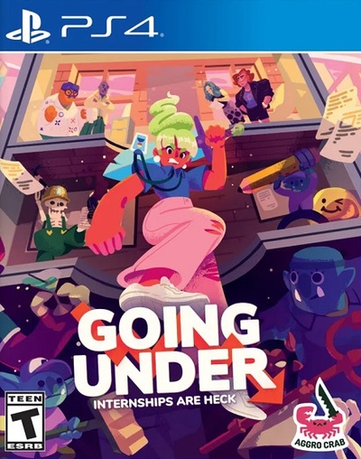 Pochette Going Under version PlayStation 4