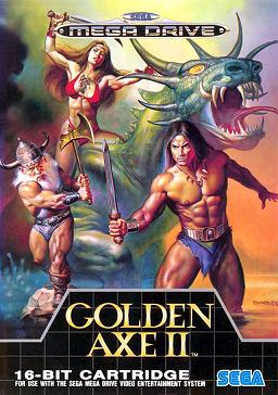 Pochette Golden Axe II version Megadrive