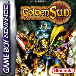 Pochette Golden Sun version GameBoy Advance