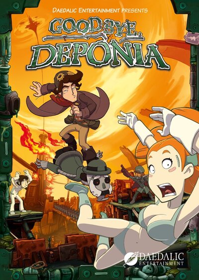 Pochette Goodbye Deponia version Switch