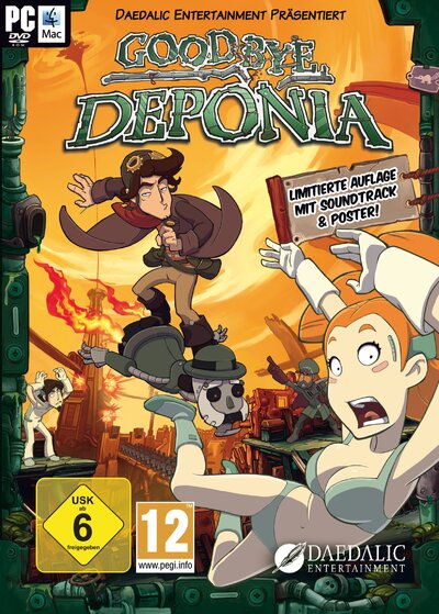 Pochette Goodbye Deponia version PC Windows