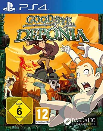 Pochette Goodbye Deponia version PlayStation 4