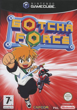 Pochette Gotcha Force version GameCube