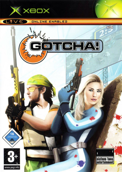 Pochette Gotcha! version Xbox
