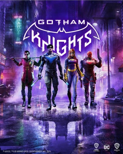Pochette Gotham Knights version PlayStation 4