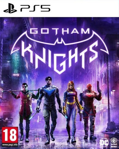 Pochette Gotham Knights version PlayStation 5