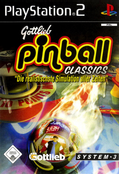 Pochette Gottlieb Pinball Classics version PlayStation 2