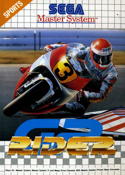 Pochette GP Rider version Master System