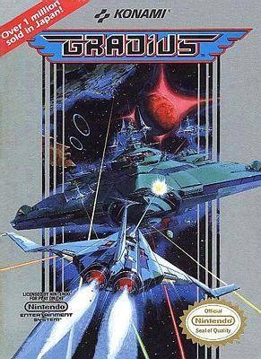 Pochette Gradius version NES