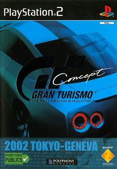 Pochette Gran Turismo Concept 2002 : Tokyo - Geneva version PlayStation 2