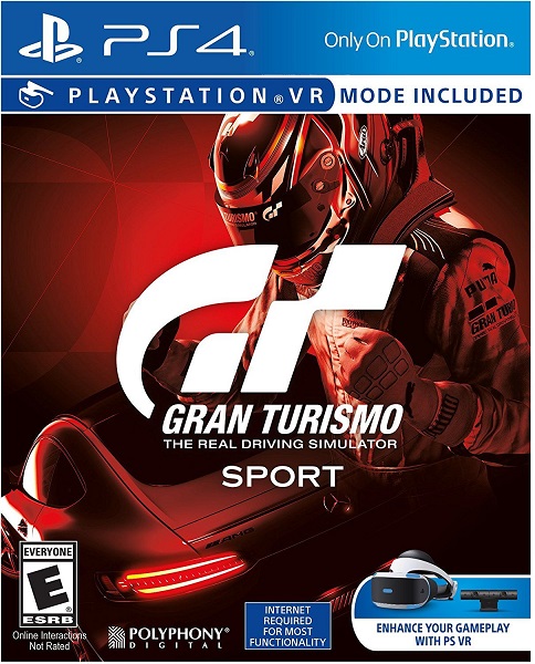 Pochette Gran Turismo Sport version PlayStation 4