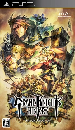 Pochette Grand Knights History version PSP