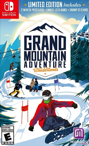 Pochette Grand Mountain Adventure : Wonderlands version Switch