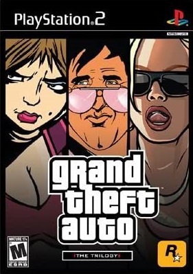 Pochette Grand Theft Auto : la trilogie version PlayStation 2
