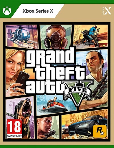 Pochette Grand Theft Auto V version Xbox Series X/S