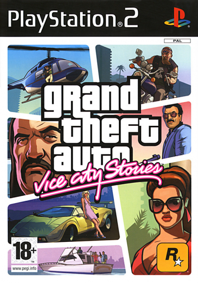 Pochette Grand Theft Auto : Vice City Stories version PlayStation 2