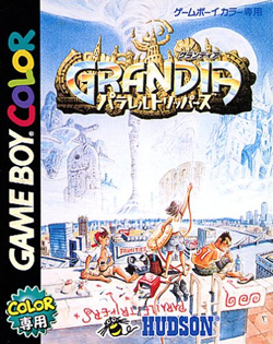 Pochette Grandia : Parallel Trippers version GameBoy/Color