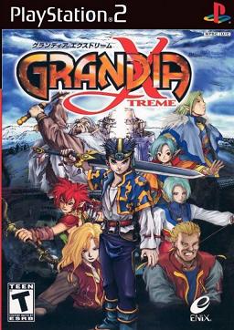 Pochette Grandia Xtreme version PlayStation 2