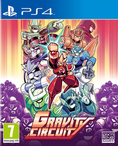 Pochette Gravity Circuit version PlayStation 4