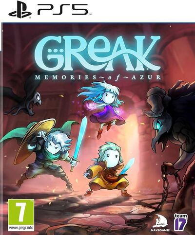 Pochette Greak : Memories of Azur version PlayStation 5