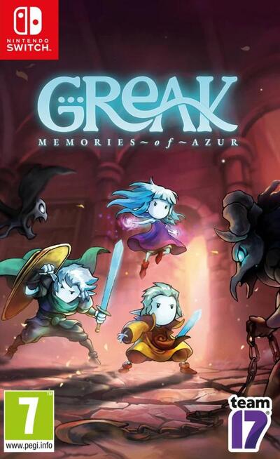 Pochette Greak : Memories of Azur version Switch