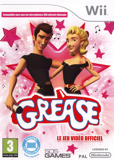 Pochette Grease version Wii