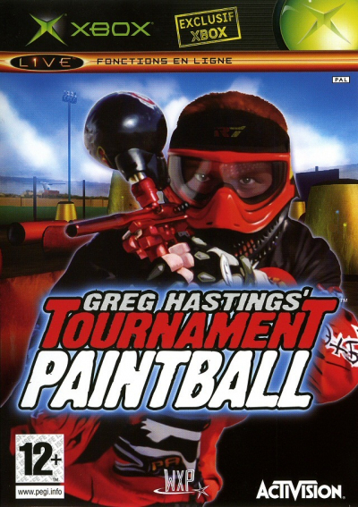 Pochette Greg Hastings' Tournament Paintball version Xbox