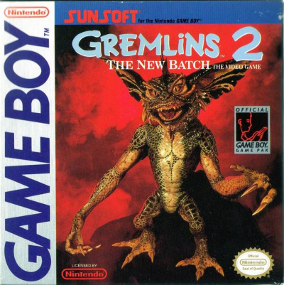 Pochette Gremlins 2 : The New Batch version GameBoy