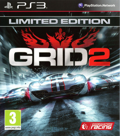 Pochette GRID 2 version PlayStation 3