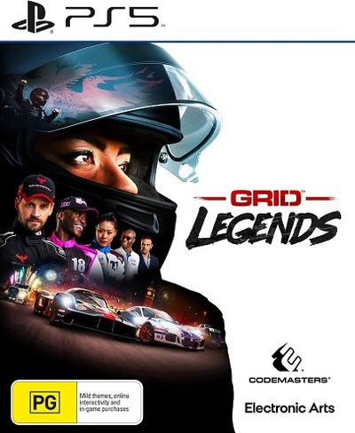 Pochette GRID Legends version PlayStation 5