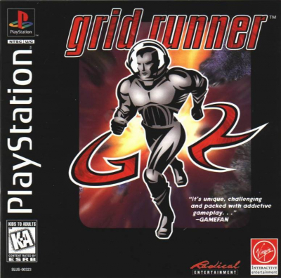Pochette Grid Run version PlayStation