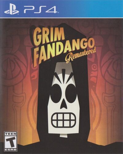 Pochette Grim Fandango Remastered version PlayStation 4