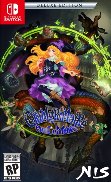 Pochette GrimGrimoire : OnceMore version Switch