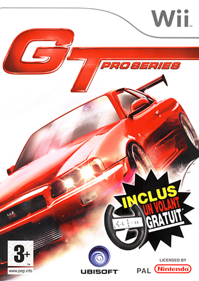 Pochette GT Pro Series version Wii