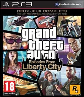 Pochette Grand Theft Auto : Episodes from Liberty City version PlayStation 3