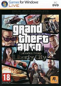 Pochette Grand Theft Auto : Episodes from Liberty City version PC Windows