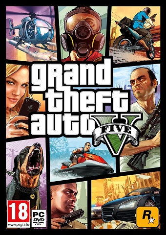 Pochette Grand Theft Auto V version PC Windows