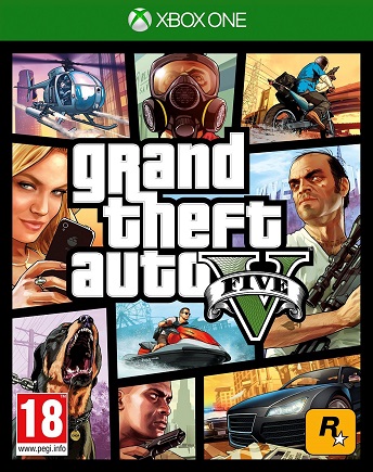Pochette Grand Theft Auto V version Xbox One