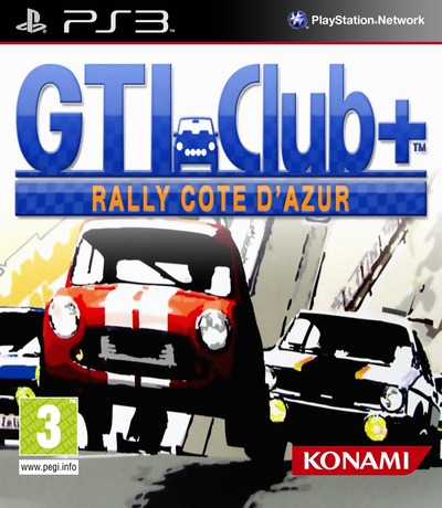 Pochette GTI Club+ : Rally Cote d'Azur version PlayStation 3