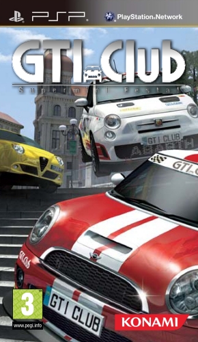 Pochette GTI Club Supermini Festa! version PSP