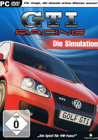 Pochette GTI Racing version PC Windows
