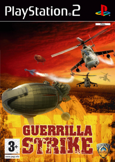Pochette Guerilla Strike version PlayStation 2