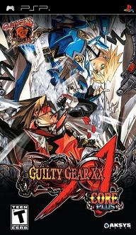 Pochette Guilty Gear XX Accent Core Plus version PSP