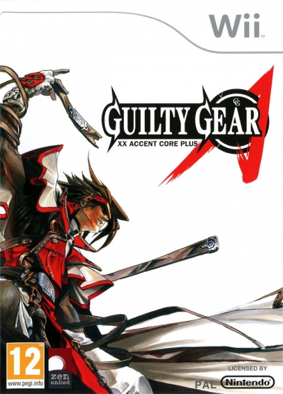 Pochette Guilty Gear XX Accent Core Plus version Wii